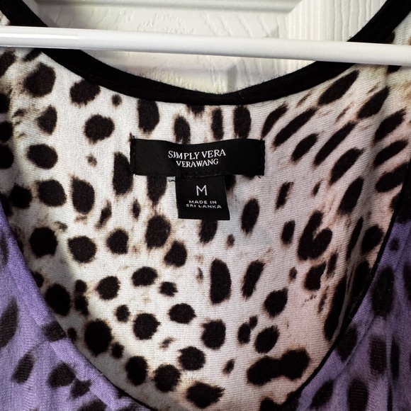 Simply Vera by Vera Wang purple cheetah - Picture 2 of 5